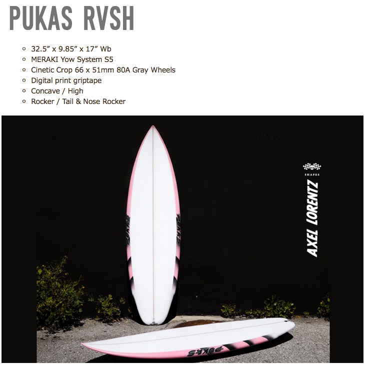 YOW PUKAS LORENTZ SHAPES サーフスケート yow 【公式通販】