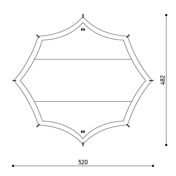 ムラコ オクタ MURACO OCTA 8 | CAMP,テント・タープ | SIDECAR