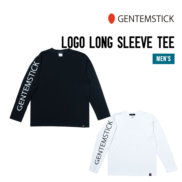 ゲンテンスティック ロゴ ロングスリーブ ティー GENTEMSTICK LOGO  