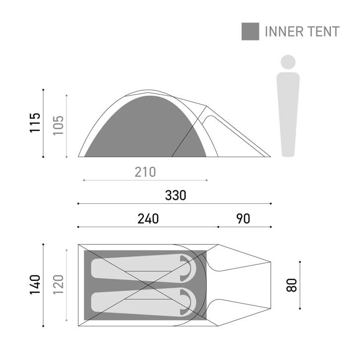 ムラコ ニンバス MURACO NIMBUS 2P | CAMP,テント・タープ | SIDECAR
