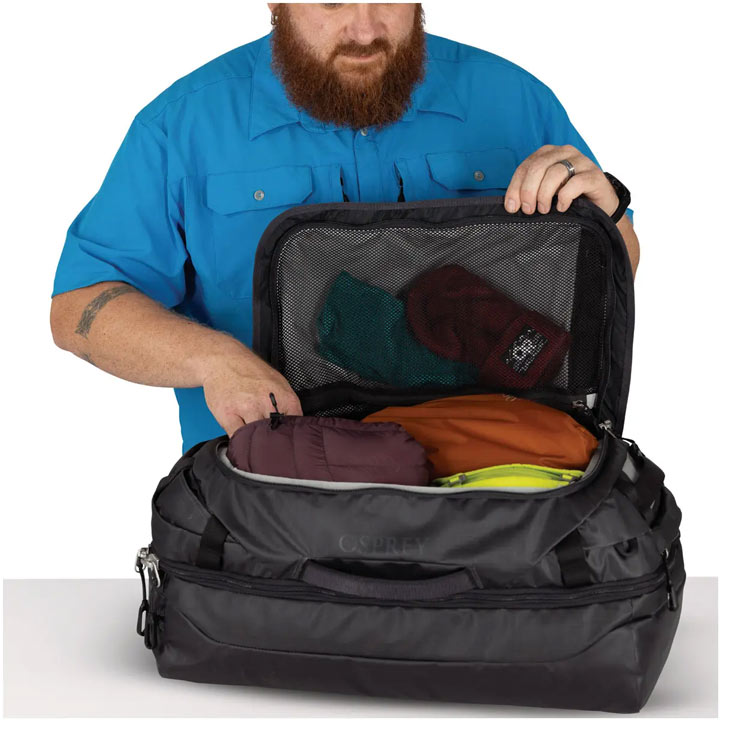 OSPREY オスプレー トランスポータースカッフル 70L ダッフルバッグ OS54951001 - 4