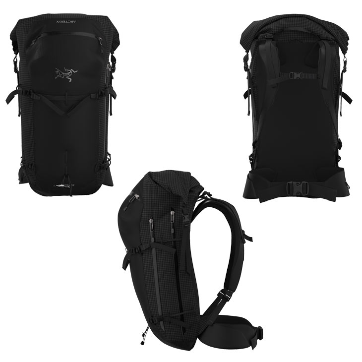アークテリクス MICON 32 ブラック レギュラー Arcteryx Micon 32 Backpack | Alpine / Alpine Accessories