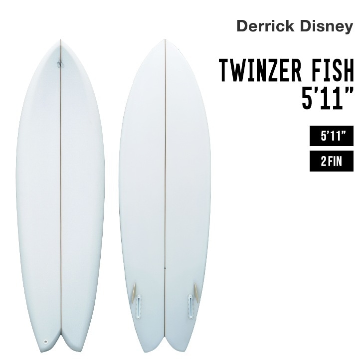 デリックディズニー ツインザー フィッシュ DERRICK DISNEY
