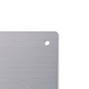 表札 穴加工オプション-金属素材用
