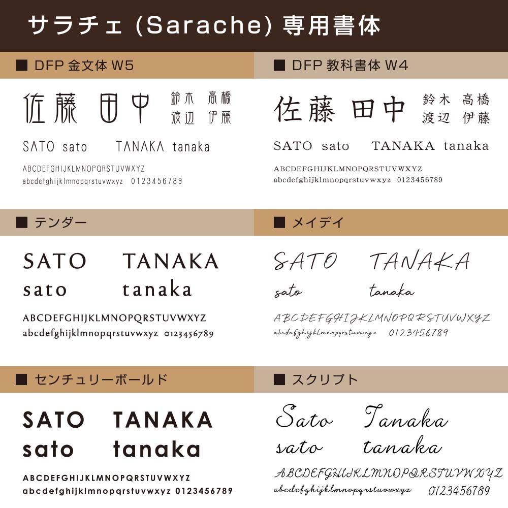 表札 おしゃれ  タイル アンティーク  サラチェ (Sarache) W195×H95mm