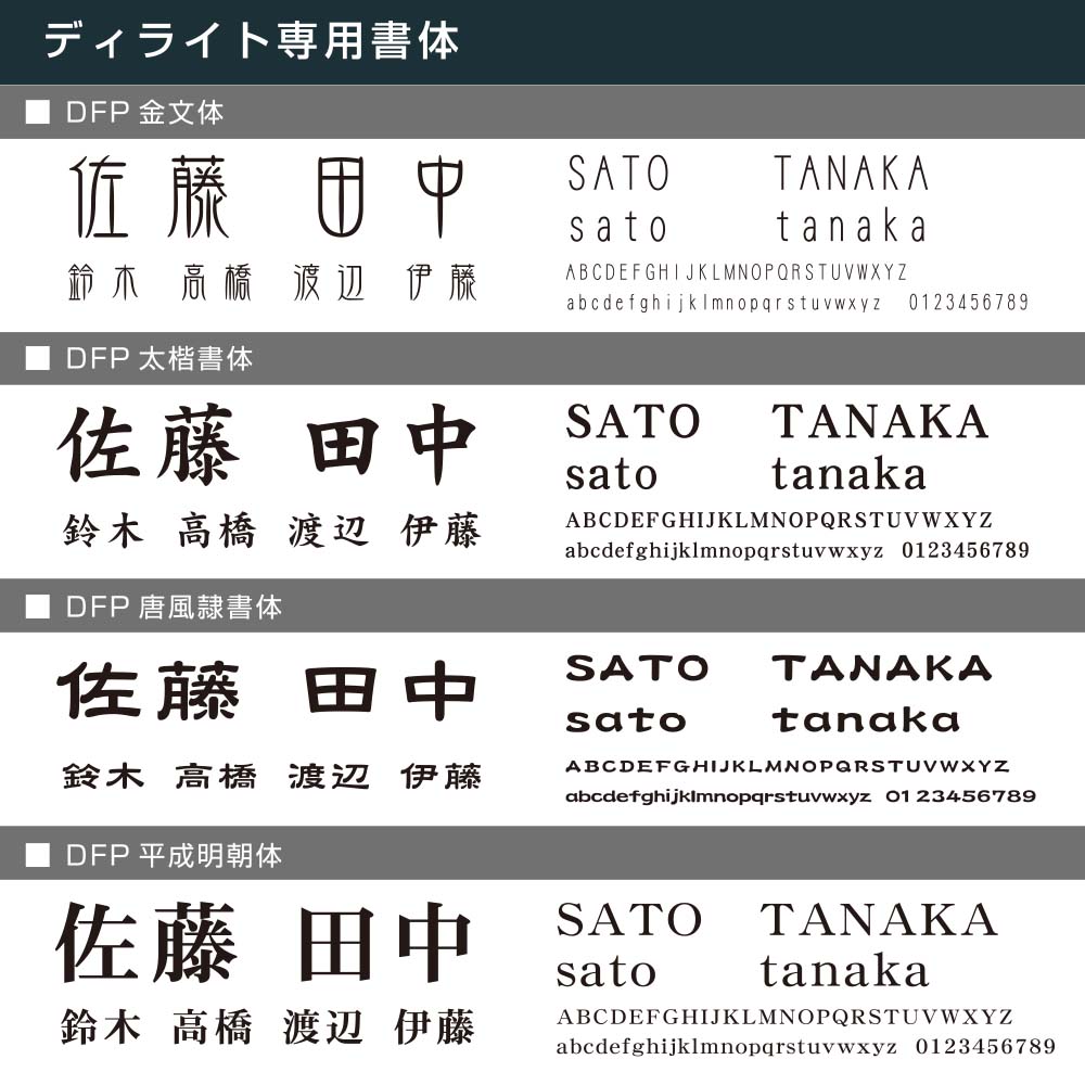 表札 おしゃれ ステンレスの模様がおしゃれなアクリル＋ステンレスの立体表札 ディライト