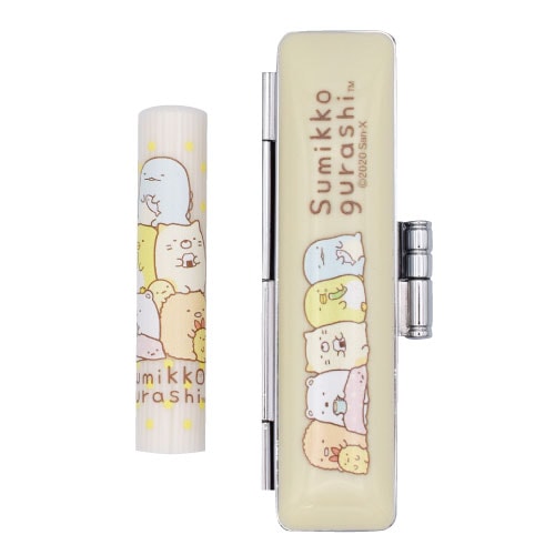 かわいい印鑑】すみっコぐらし印鑑 ホワイト 12mm/印鑑ケース付き