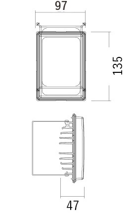 投光器　永寿保　15W