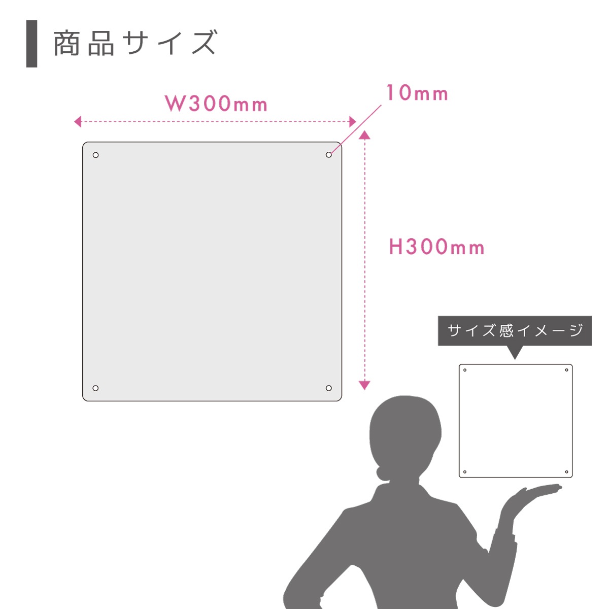 ���������  �إ������� �ǥ�����1  300mm 300mm