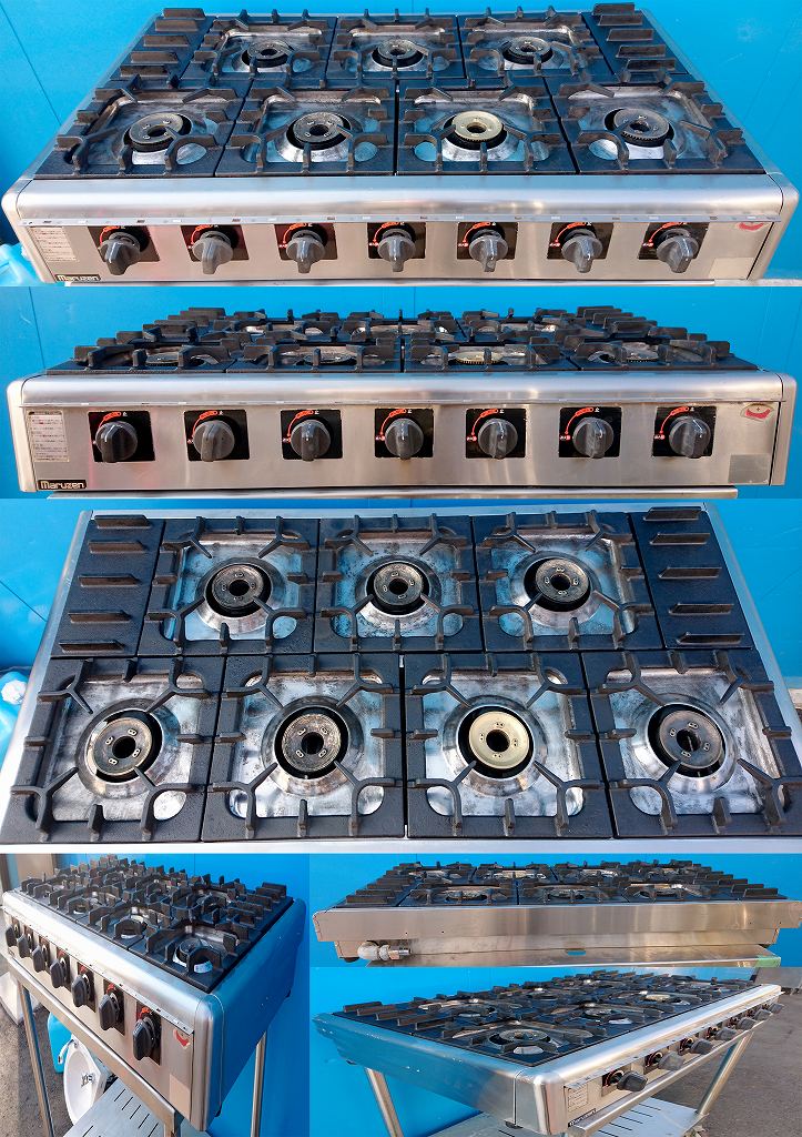 リサイクル品 業務用 maruzen 卓上1口コンロ 都市ガス用 N-017