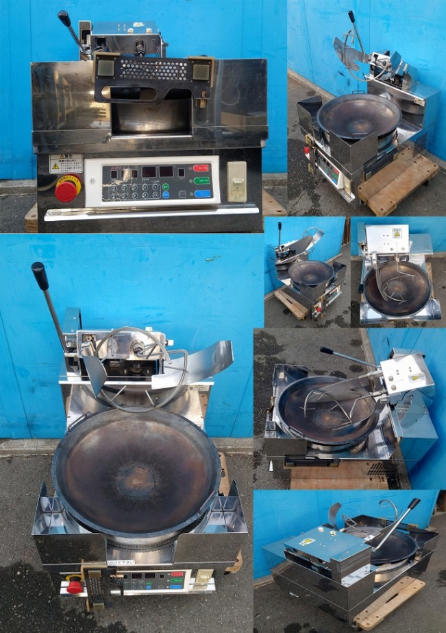 自動炒め機 100v 都市ガス エム・アイ・ケー RCG560S | 中古 加熱物