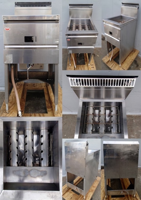 ガスフライヤー 都市ガス 13A マルゼン MGF-18J | 中古 加熱物厨房機器