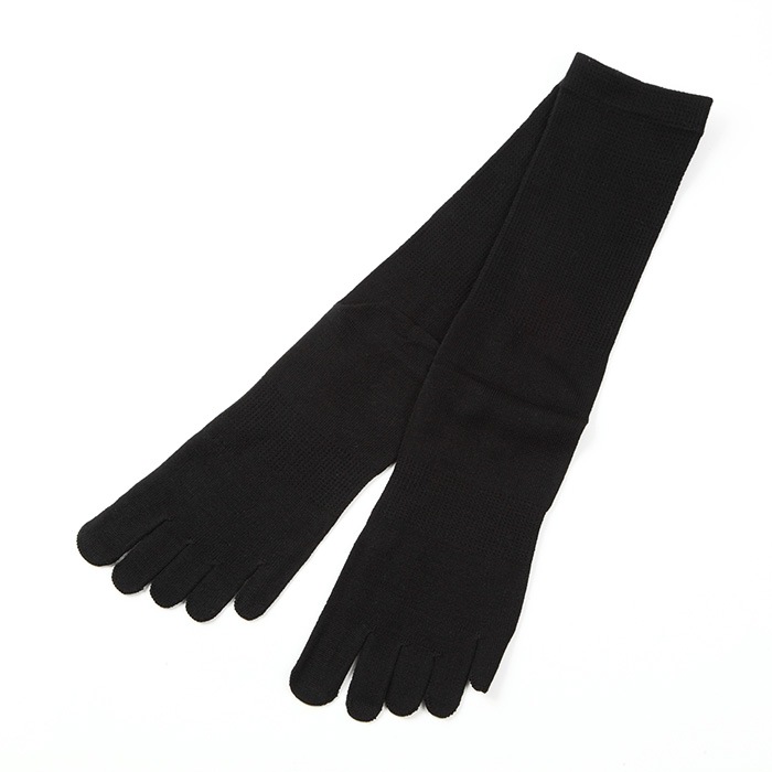 【在庫一掃セール】紳士用フリーサイズ五本指靴下　SILKDEKYOTO