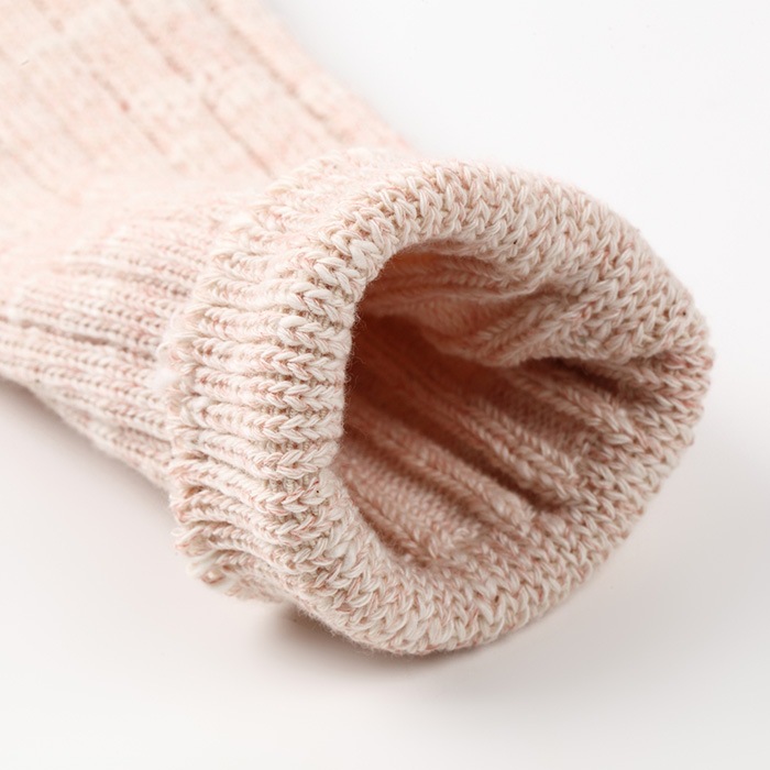 【在庫一掃セール】オーガニックコットン　お出かけ2枚重ね履きソックス　綿コットン100％　/SILK DE KYOTOオリジナル