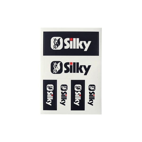 シルキーロゴステッカー