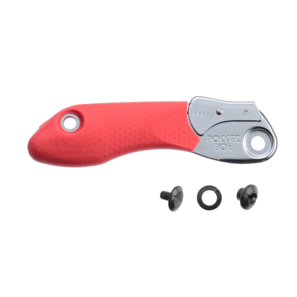 ポケットボーイ荒目１３０　赤柄