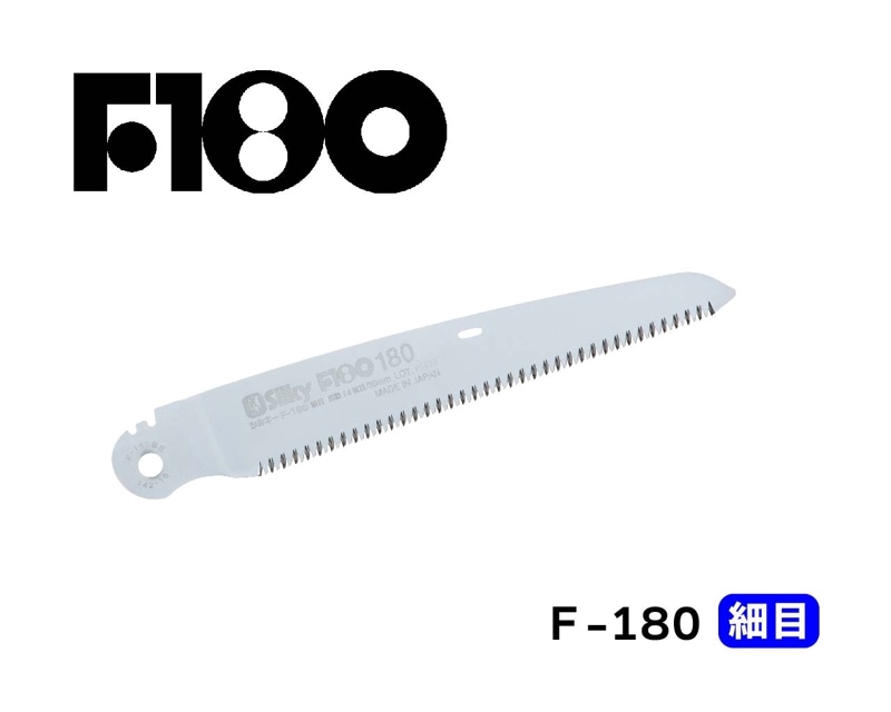 Ｆ１８０　細目　替刃