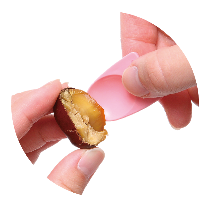 正斉(銘) 栗持ち鼠　金属製 栗山園オンライン通販部 / 【出物】 沈金七宝模様棗 前志芸男