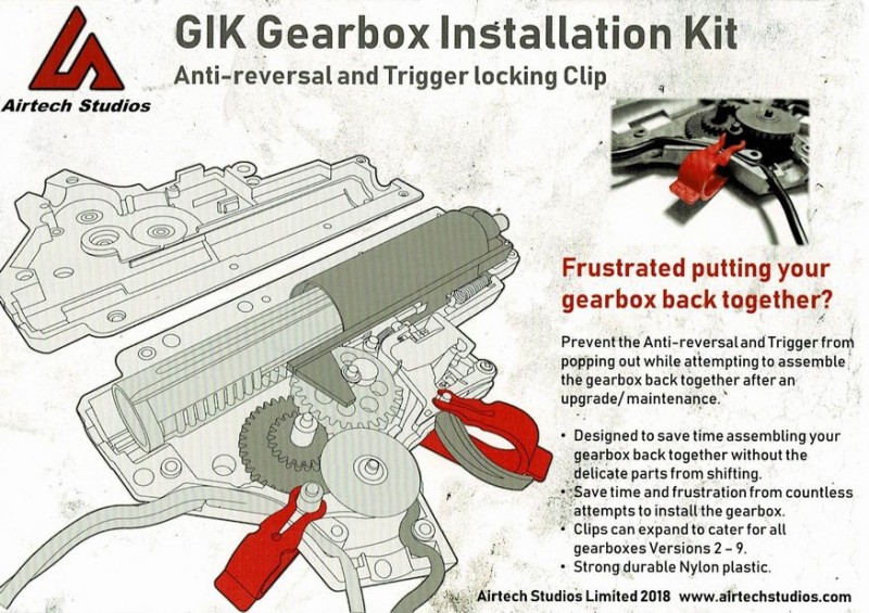 Airtech Studios�� Gearbox Installation Kit