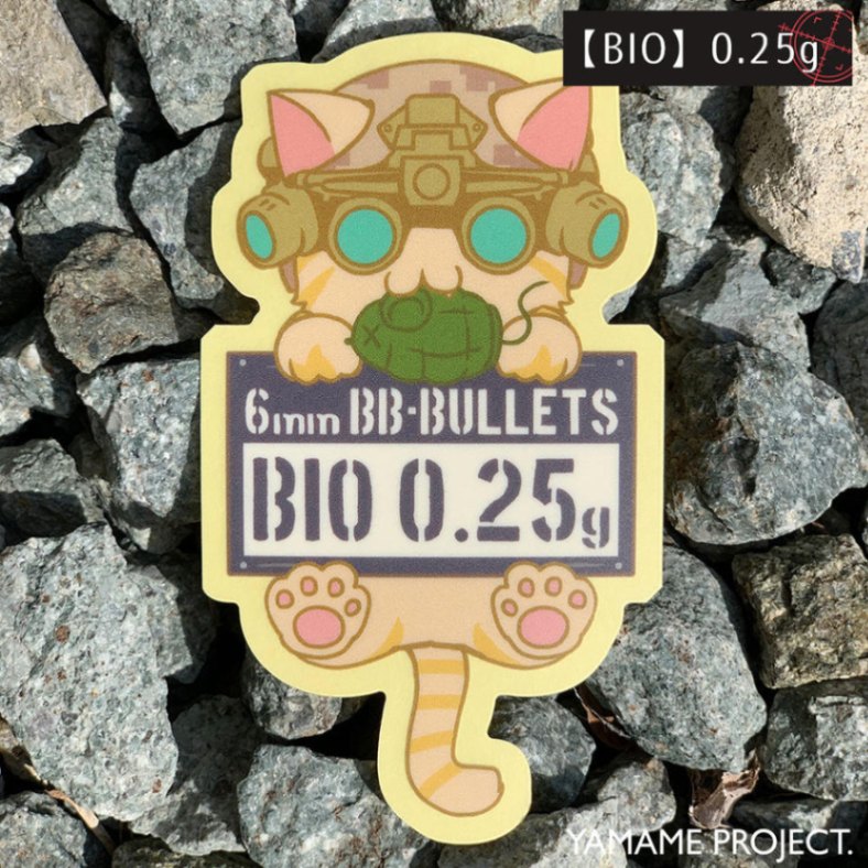 YAMAME PROJECT��BB Bottle Sticker ver.3 ��K-NYAIN�ɡ���BIO��0.25��