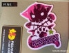 YAMAME PROJECT��K-NYAIN EMBLEM STICKER�ʥ���֥�ॹ�ƥå�����PINK