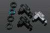 GATE�� EON Hop-up Chamber: Titanium housing + Cyan rotary dial