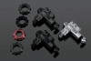 GATE�� EON Hop-up Chamber: Titanium housing + Red rotary dial