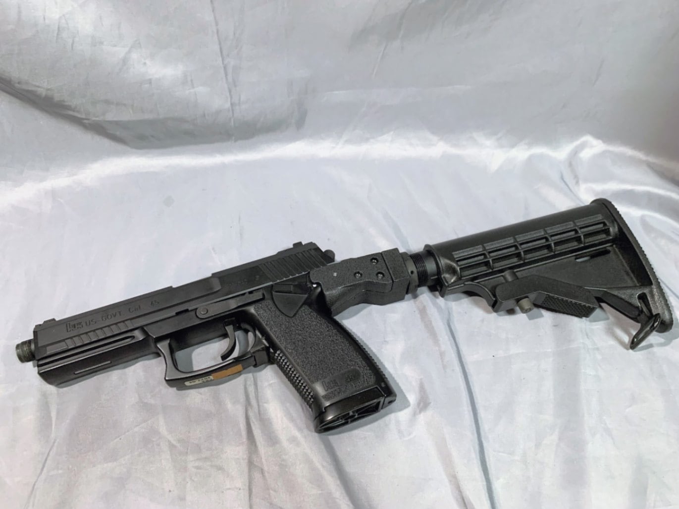 Bull`s Factory製 マルイ S2S Mk23ソーコム用ストックアダプター