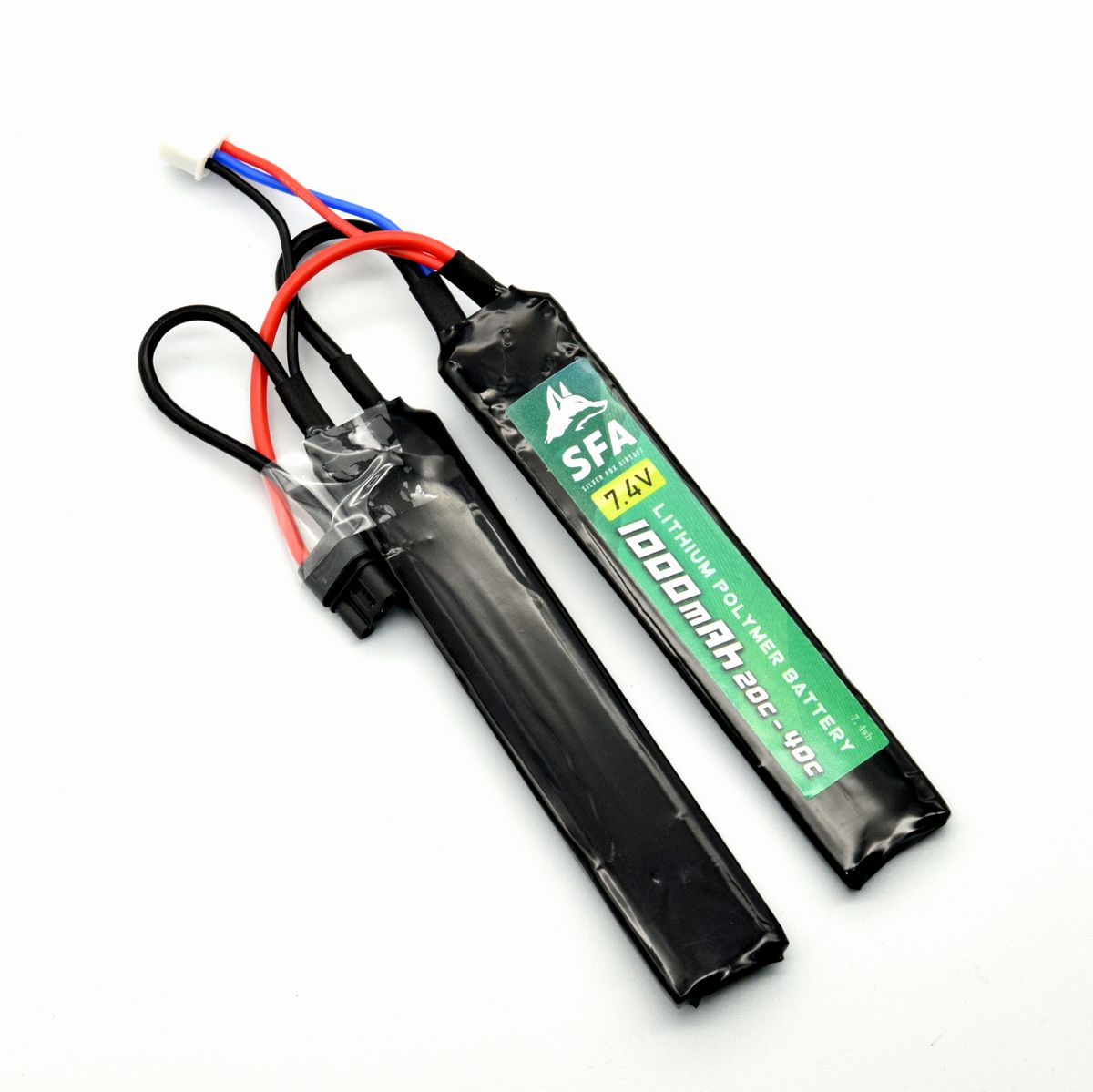 SFA製 7.4V1000mAh 20C-40Cショートセパレート MR30コネクタ
