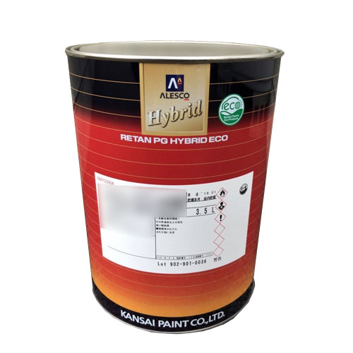 関西ペイントレタンPGハイブリッドエコ400ディープブラックベース