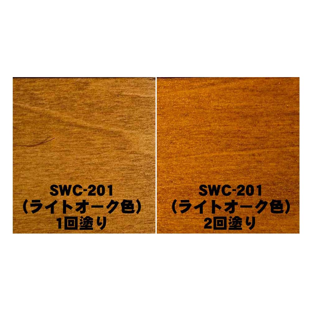 セラックニス SWC-201 ライトオーク色 400ml 天然酒精ニス 高濃度