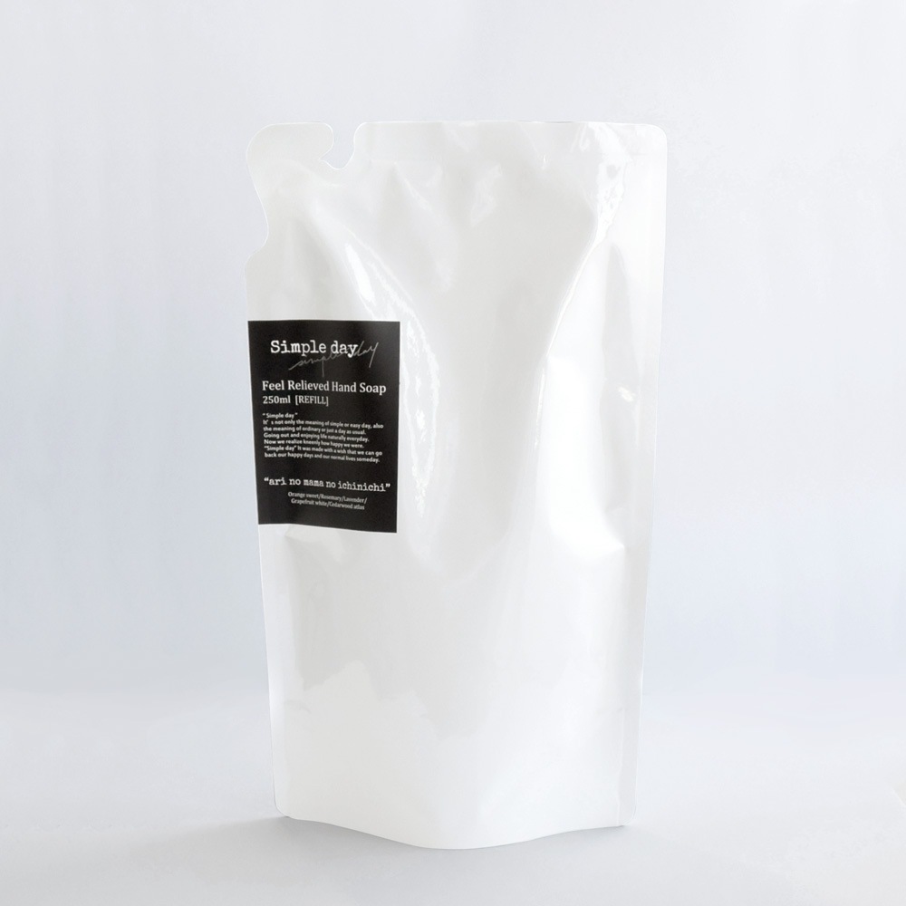 フィールリリーヴドハンドソープ リフィル　「ありのままの1日」（シトラスハーブの香り）