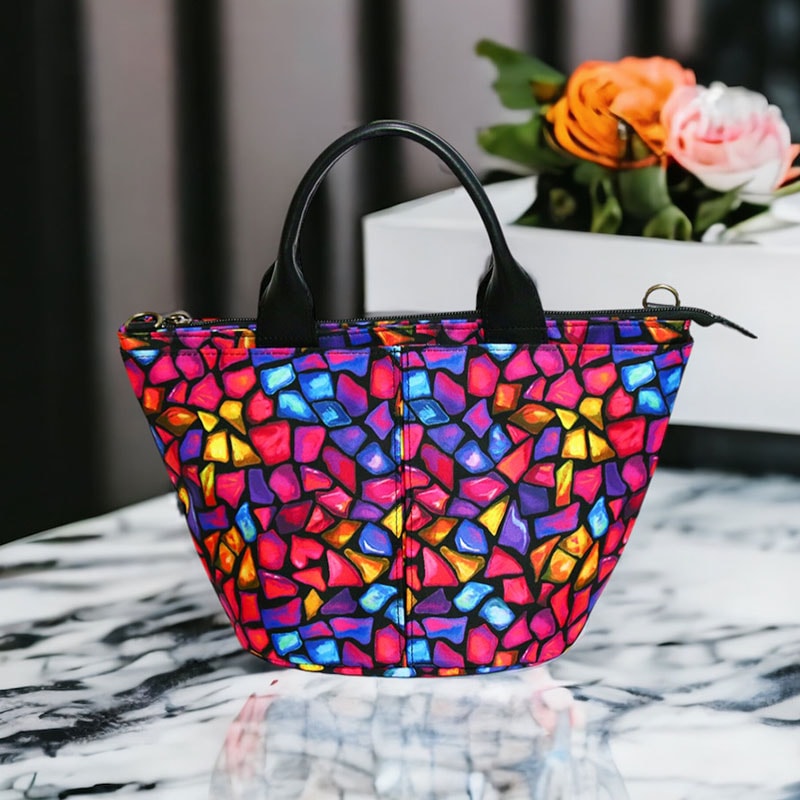 2wayショルダーバッグ(モザイクガラス:レインボー)