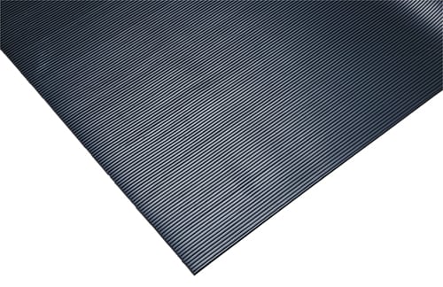 軽量ゴム板】ヨツギ 耐電ゴム板Light 黒色 B山 1m×1m【耐電