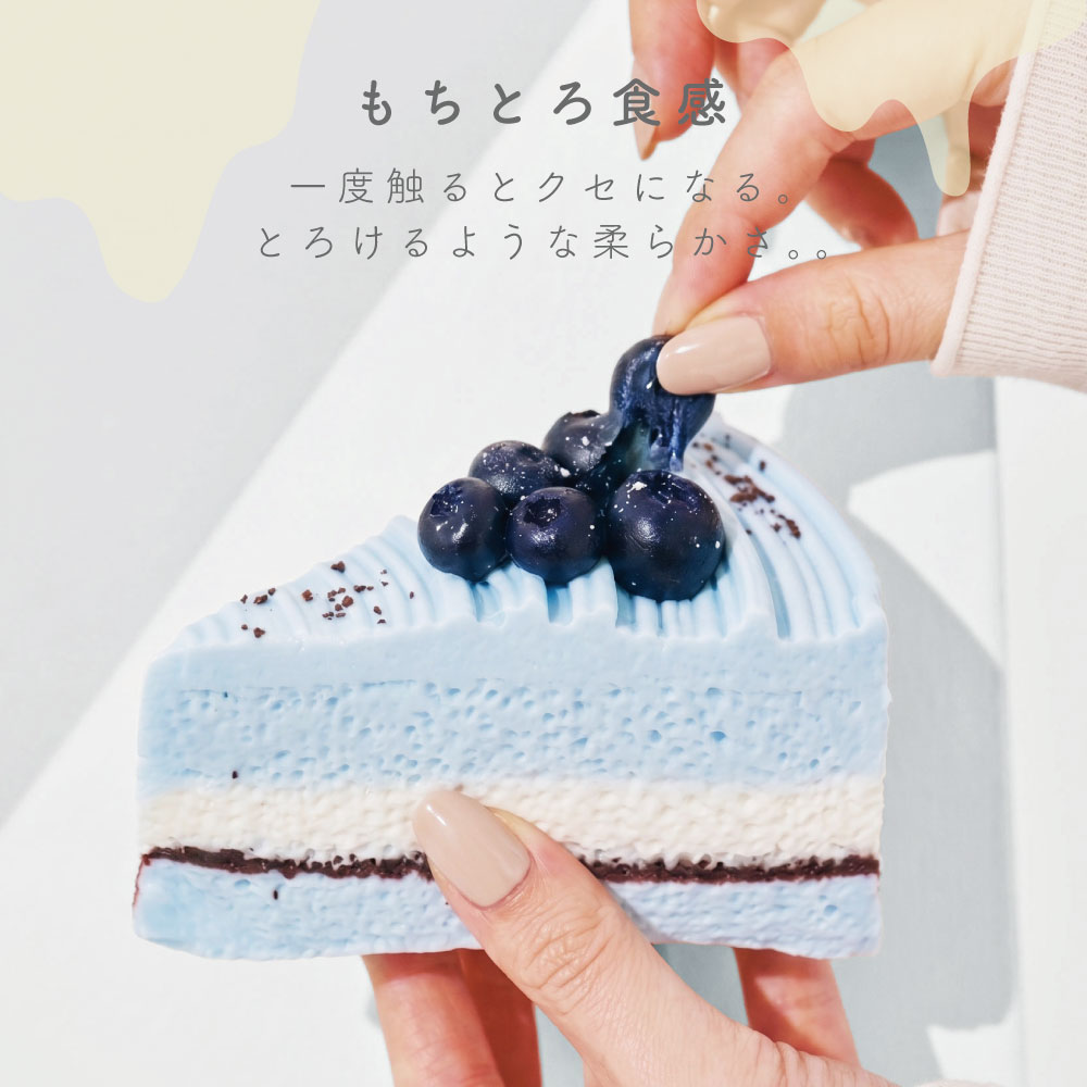 ミニチュア◆ブルーベリーケーキセット◆ macaroni edge マカロニ エッジ スウィートスクイーズ ブルーベリーケーキ