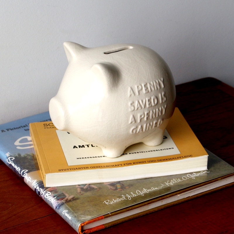 Crackle Piggy Bank / クラックル ピギー バンク ぽってりとした