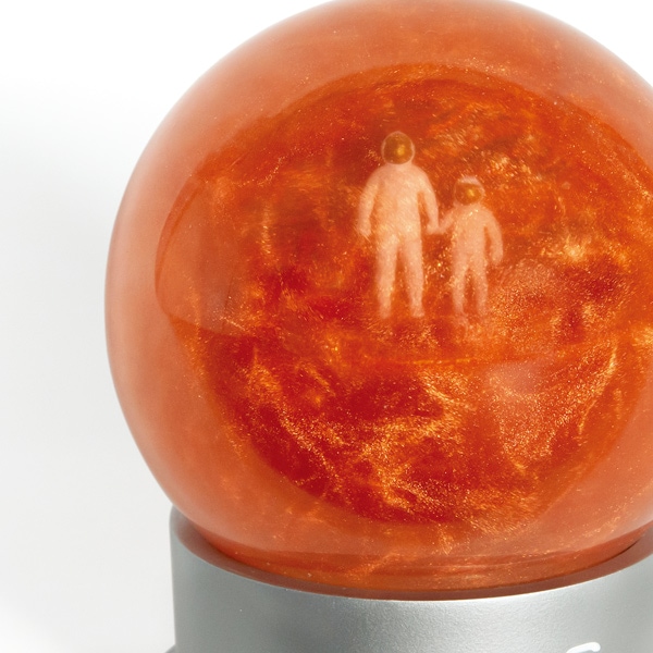 MARS Dust Globe 火星 スノードーム インテリア
