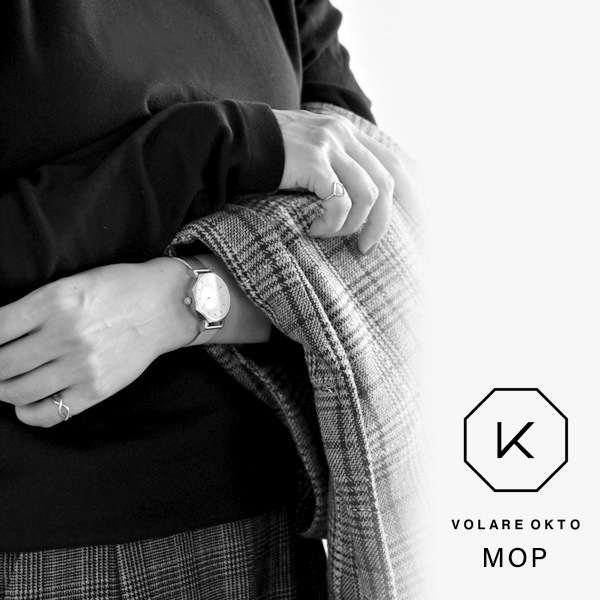 KLASSE14 VOLARE OKTO MOP メッシュベルト レディース腕時計
