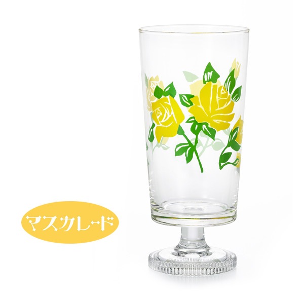 レトロ可愛い！アデリアレトロ 脚付きグラス