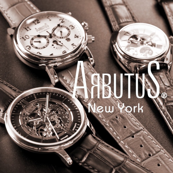 ARBUTUS New York 腕時計 AR1702 機械式 自動巻き
