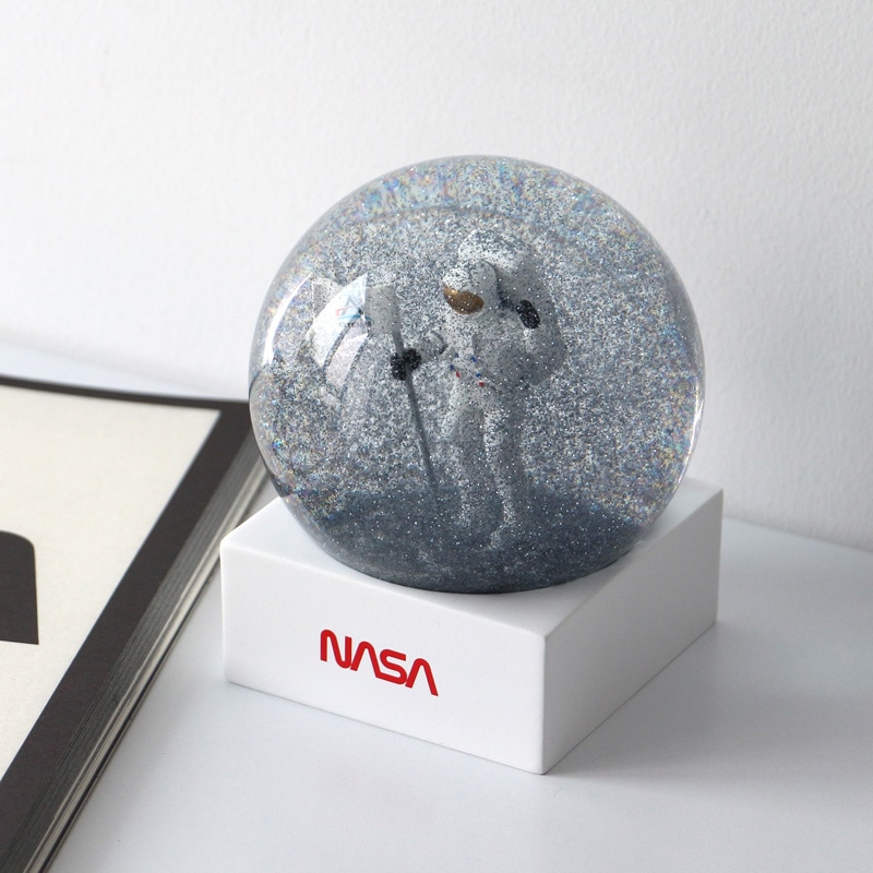NASA Snow Globe ナサ スノー グローブ スノードーム インテリア 置物