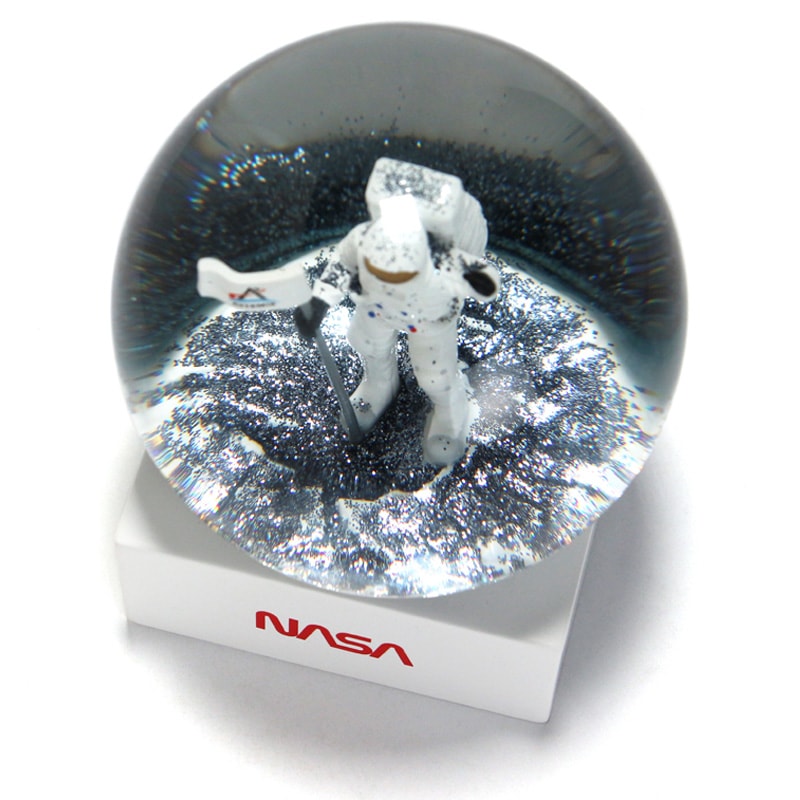 NASA Snow Globe ナサ スノー グローブ スノードーム インテリア 置物