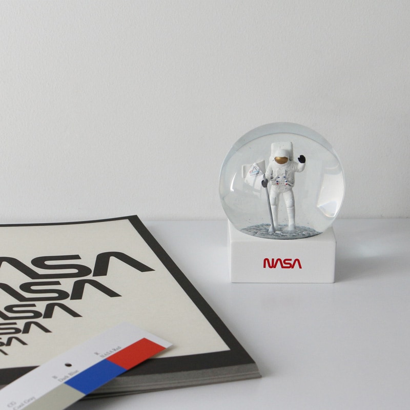 NASA Snow Globe ナサ スノー グローブ スノードーム インテリア 置物