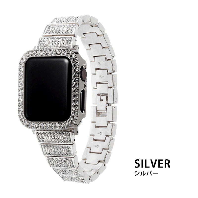 輝きをプラス！CORDA Apple Watch Band ダイヤストーン 40mm