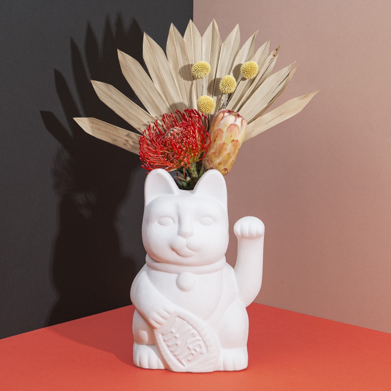 猫と花 フラワーベース Minou-ettes by C. Pradalie Amazon.co.jp: 花瓶 ガラス フラワーベース 猫 オブジェ 置物