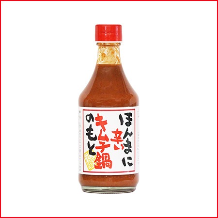 400ml ほんまに辛い キムチ鍋のもと ぽん酢とたれ 味工房 志野