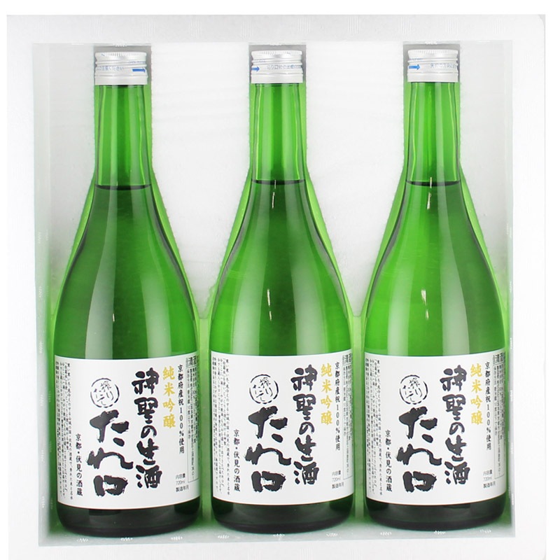 たれ口祝純米吟醸 720ml×3本セット【税送料込み】
