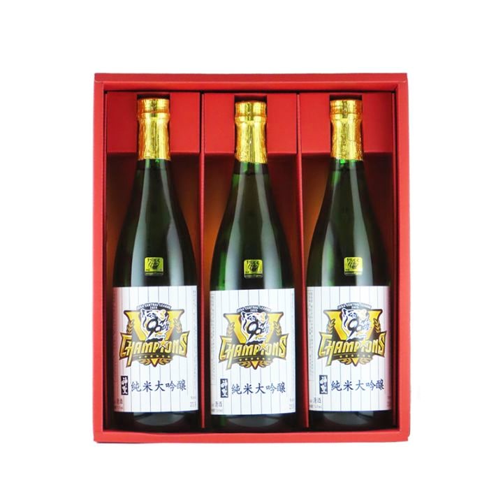 神聖 純米大吟醸 阪神タイガース／2025ＪＥＲＡセントラル・リーグ優勝記念ラベル720ml　3本セット(720ml×3本）【送料込】