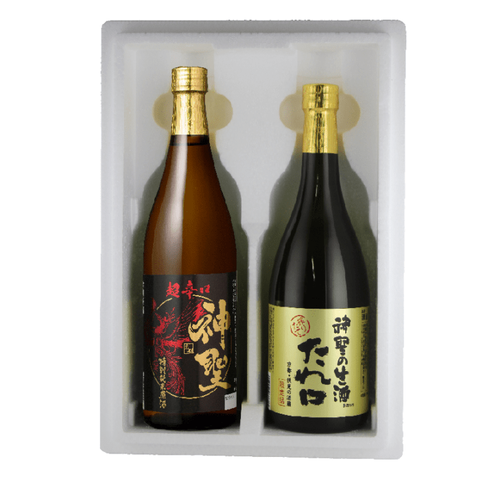★予約受付中★神聖の生原酒 たれ口 日本酒＆超辛口720ml各1本セット【送料込】
