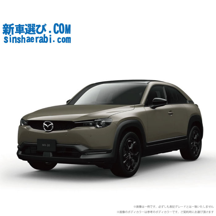 《 新車 マツダ MX-30 4WD 2000 Retro Sports Edition 》<br><br>☆こちらの新車には純正ナビ用SDカードアドバイス・純正バックカメラ・前後監視タイプ ドライブレコーダー・ETC・フロアマット・ドアバイザー・ボディコーティング・窓ガラスコーティングが標準装備！